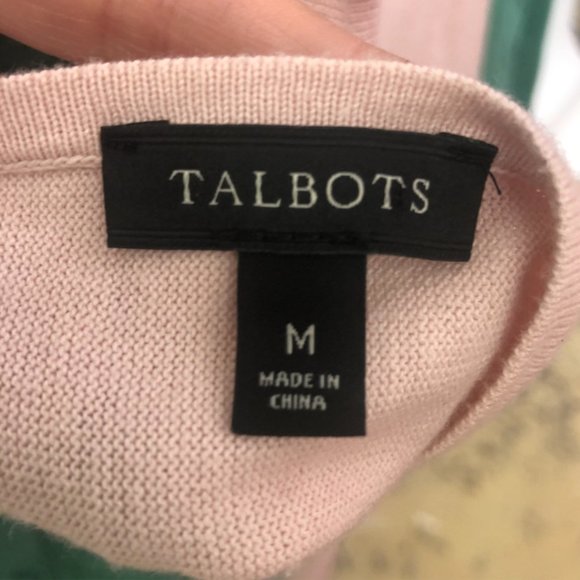 🌟🌸Talbots Batwing Pink Lightweight Sweater🌸🌟 - Picture 7 of 8